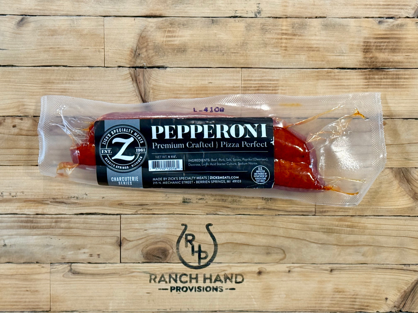 Pepperoni — Dry Cured