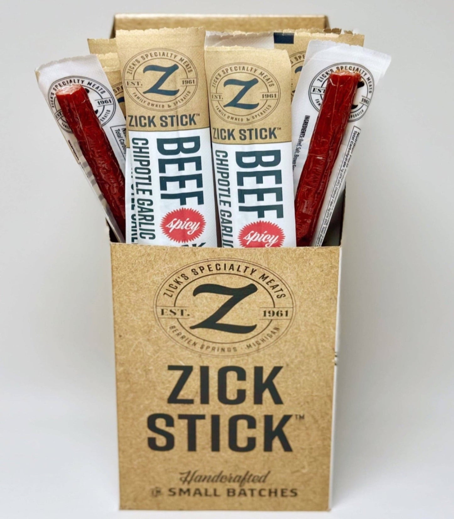 All-Natural Beef Stick- Chipotle & Garlic