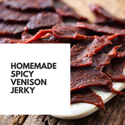 Homemade Spicy Venison Jerky