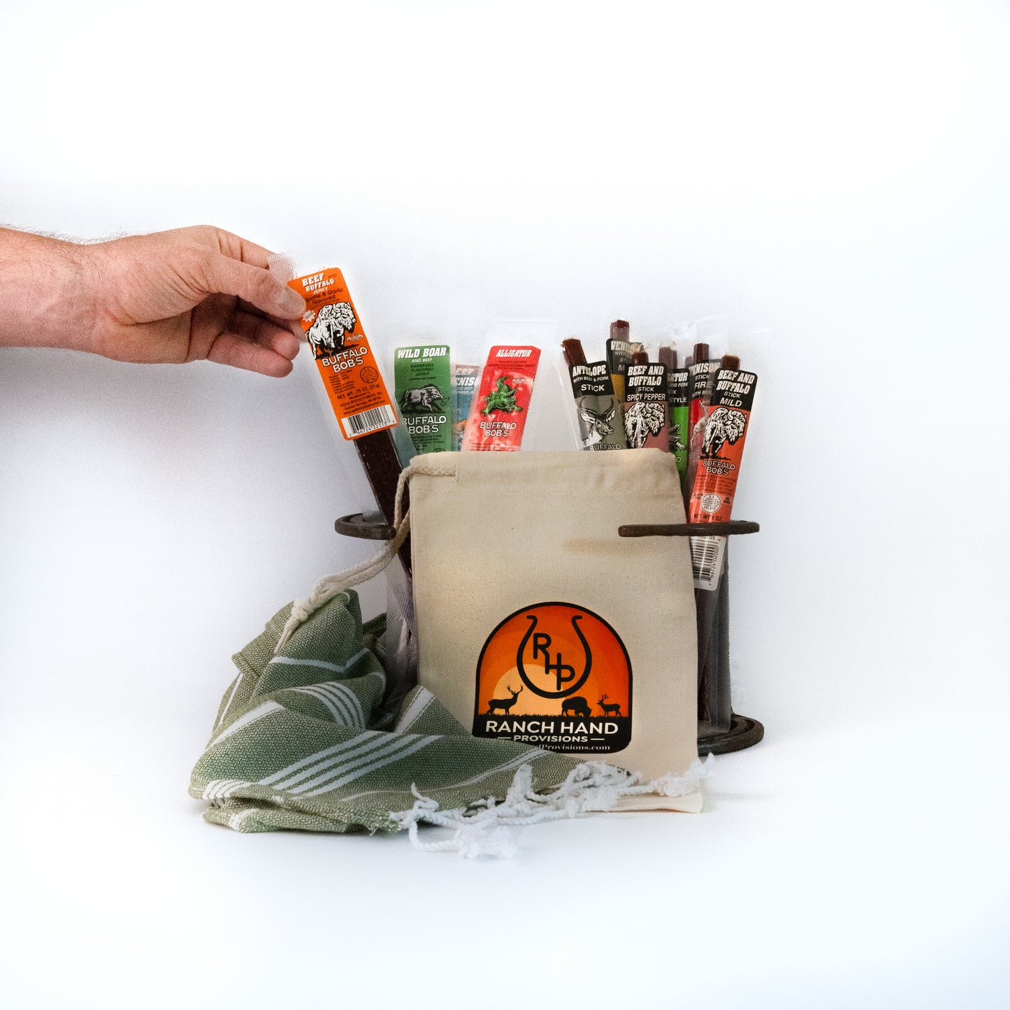 Wild Game Jerky Gift Bundle: 14 Piece