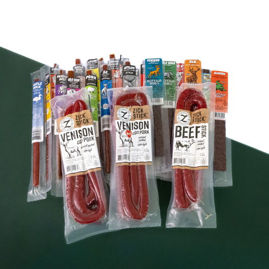 Wild Game and Beef Jerky Gift Basket: Jerky Lover's Dream