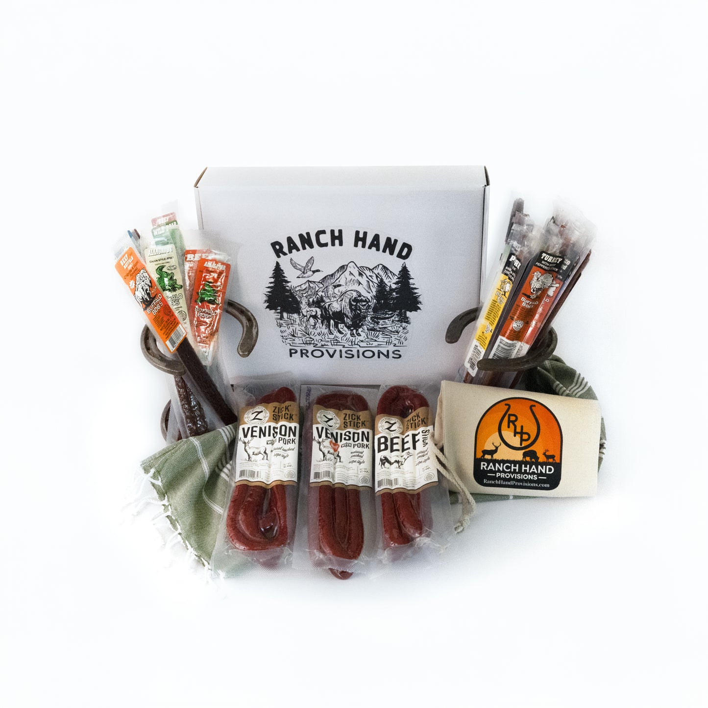 Wild Game and Beef Jerky Gift Basket: Jerky Lover's Dream