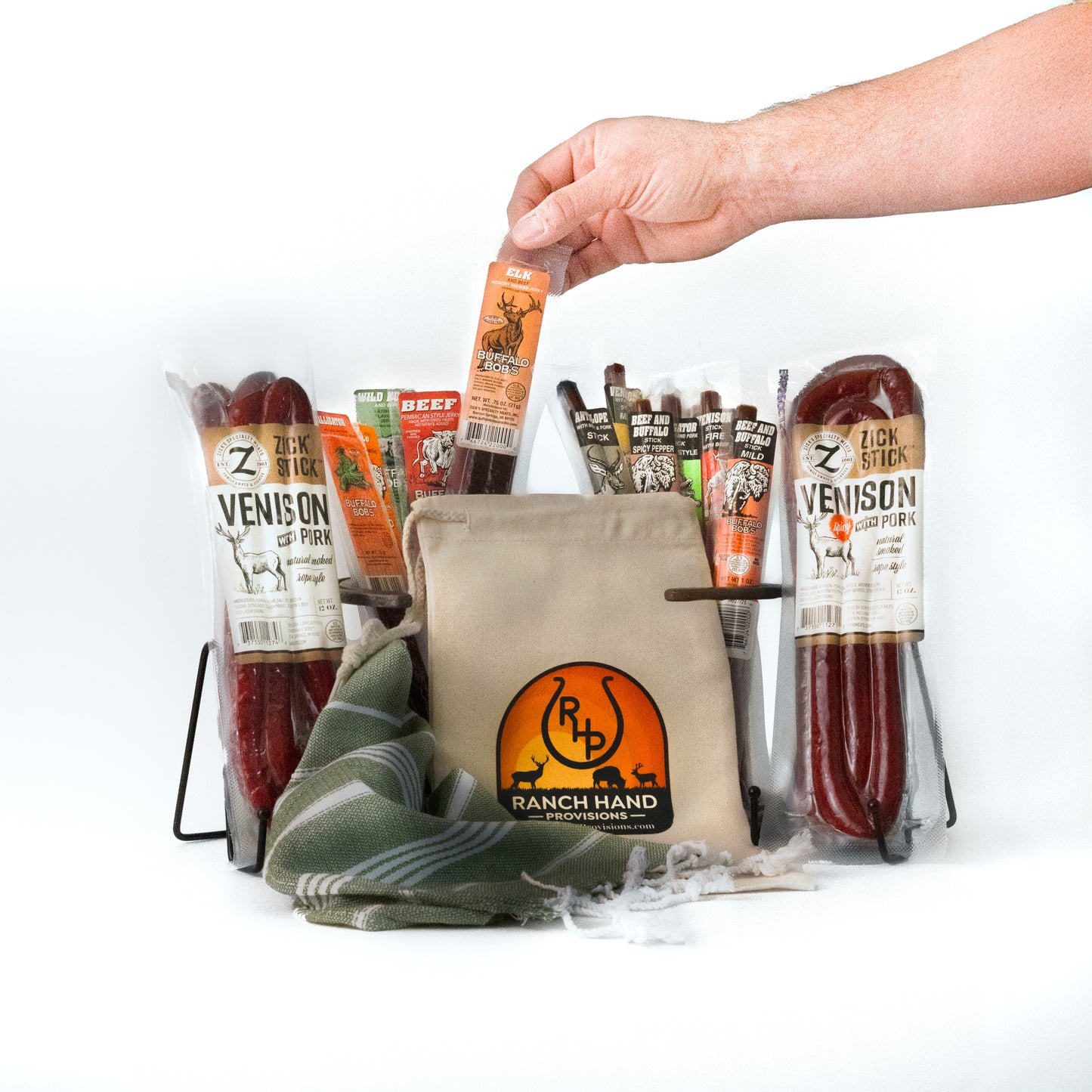 Wild Game Jerky Sampler Gift Bundle