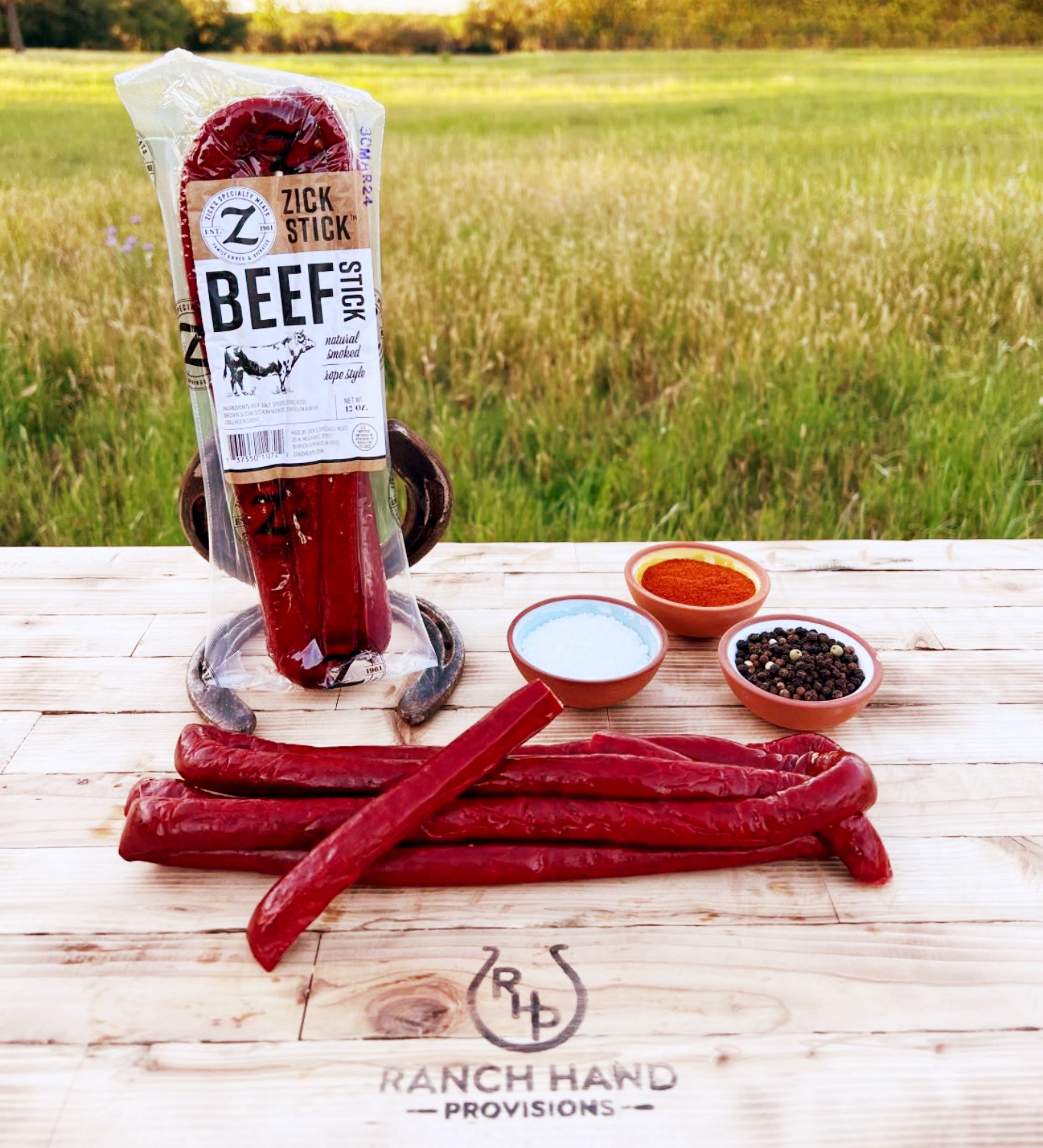Beef Rosto Rope Beef Jerky Rope (Smoked Rope Style) – Ranch Hand Provisions